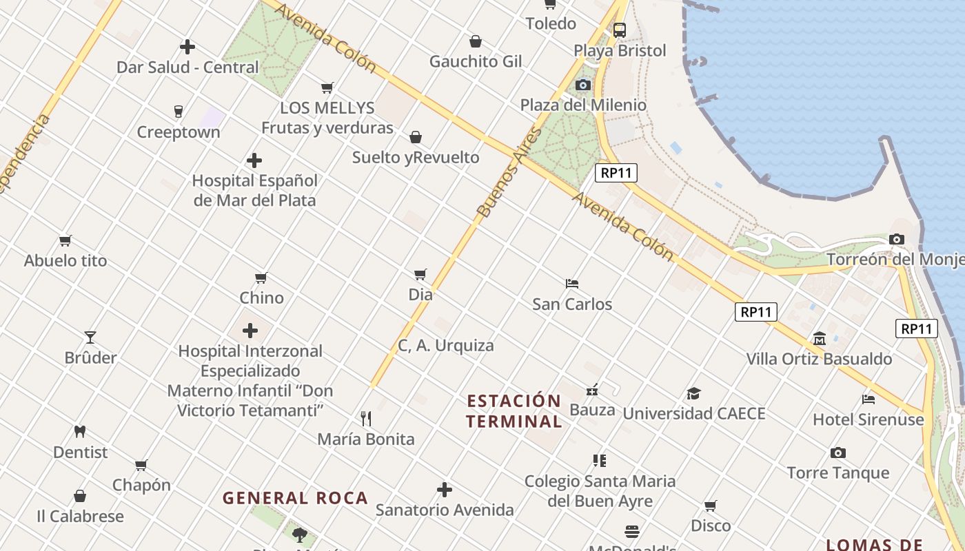 map
